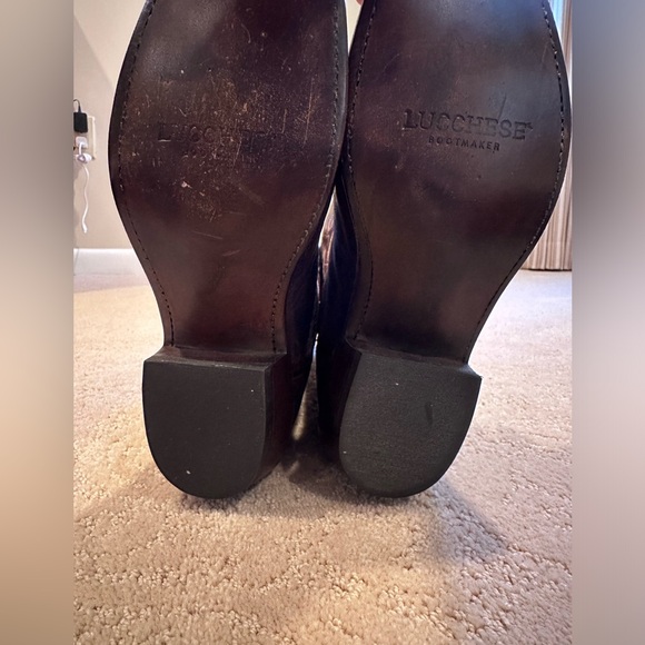 Lucchese Women’s Brown Cowboy Boot - Picture 12 of 14